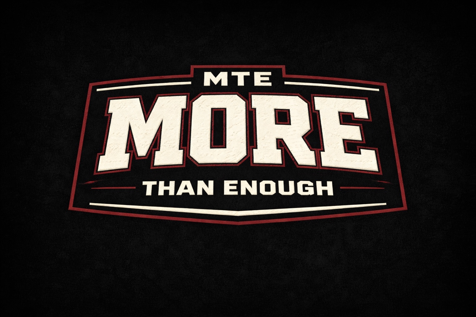 More Than Enough